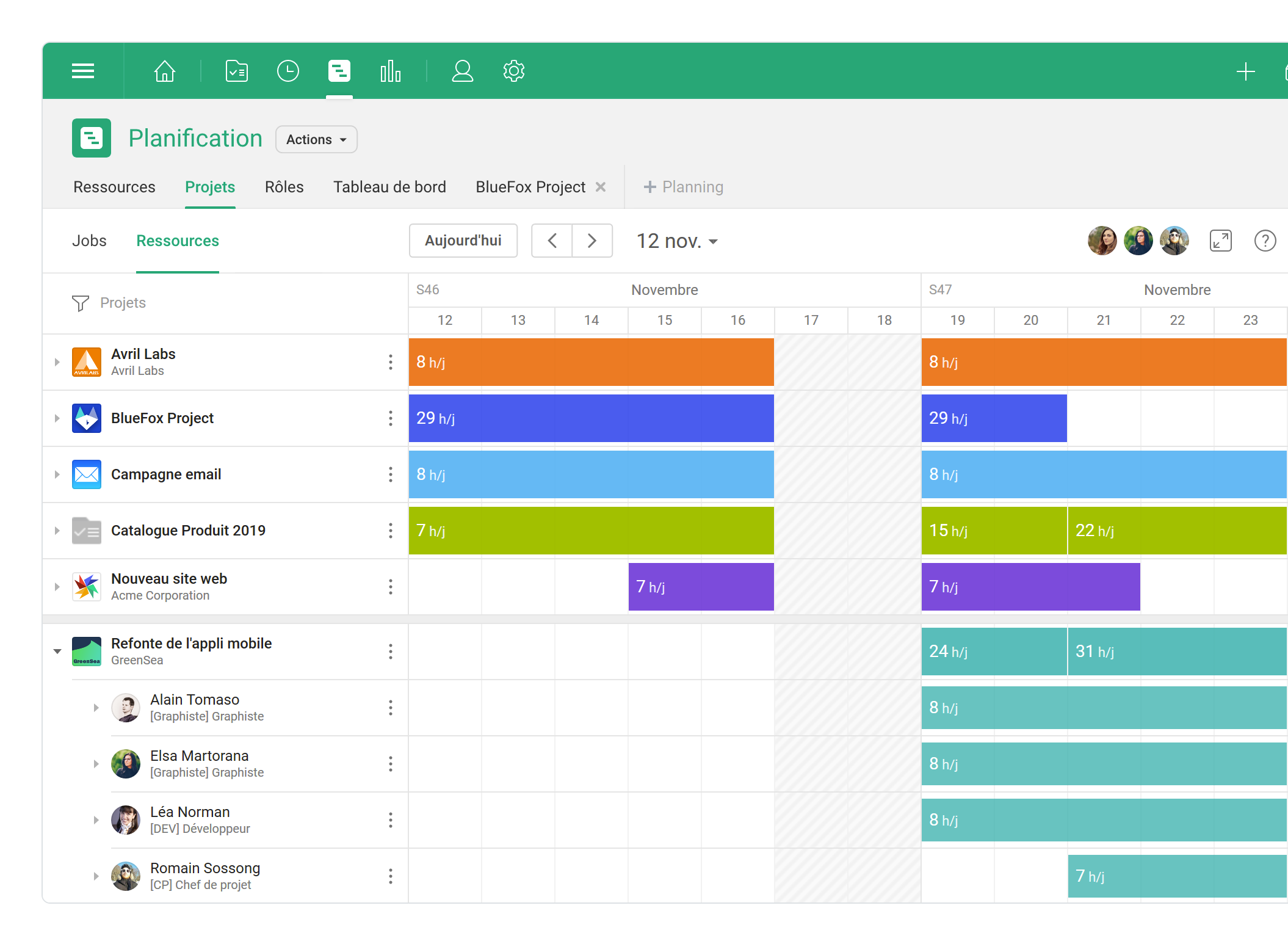 GroupCamp - Application de planification