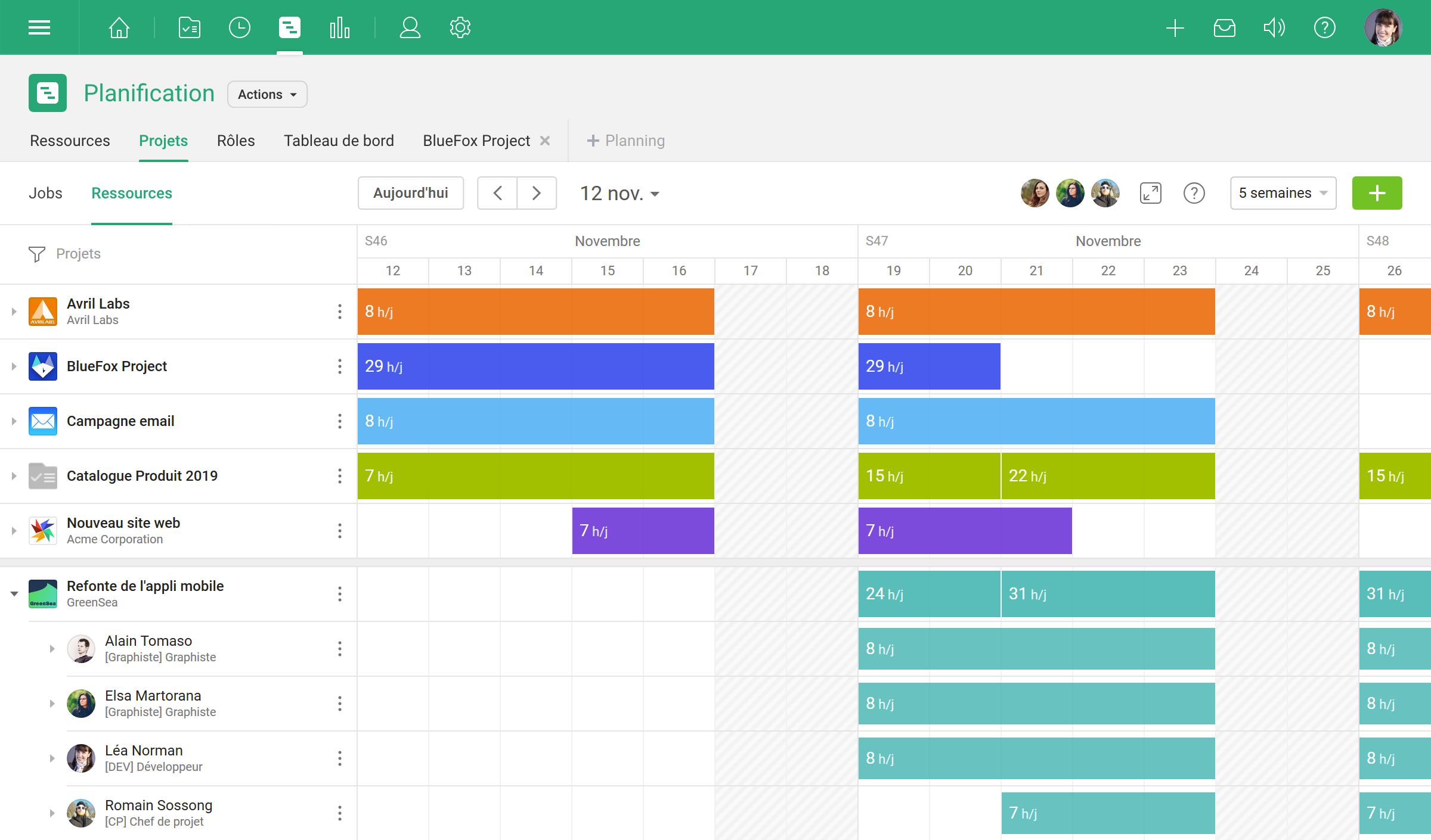 GroupCamp - Application de planification